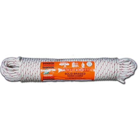 T.W. Evans Cordage Co. No. 10 - 5/16. Samson Spot Sash Cord 100 ft. Hank 001-100-05